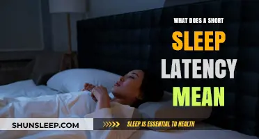 Sleep Latency: Quick Nod-Off, What Does It Mean?