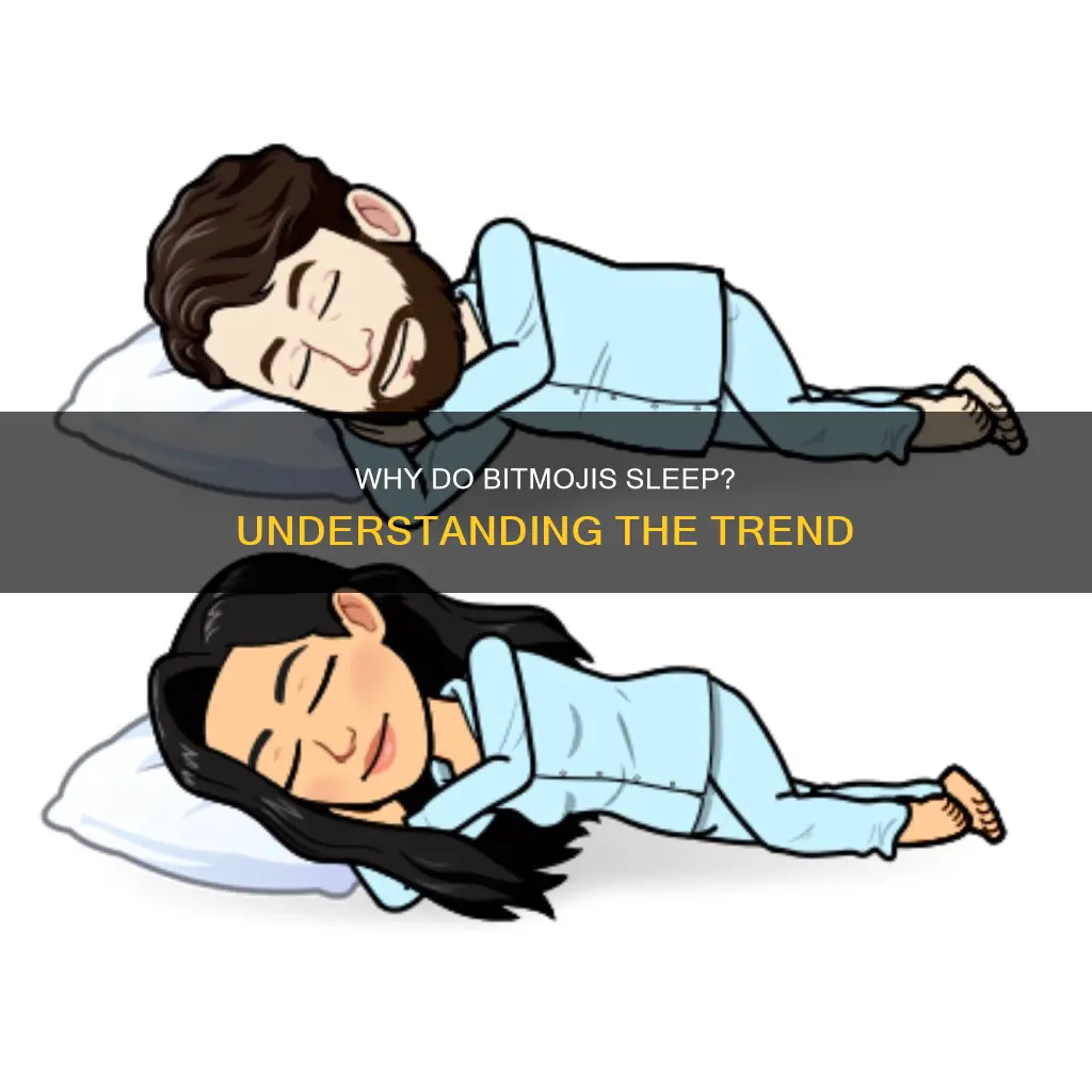 what does a sleeping bitmoji mean