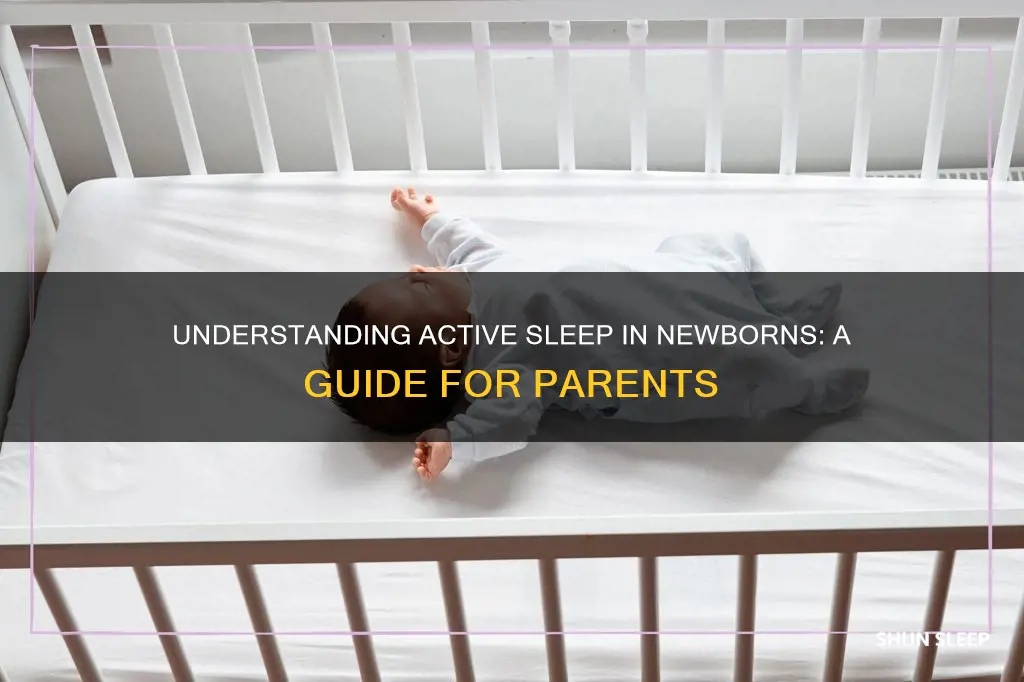 what does active sleep look like in newborns