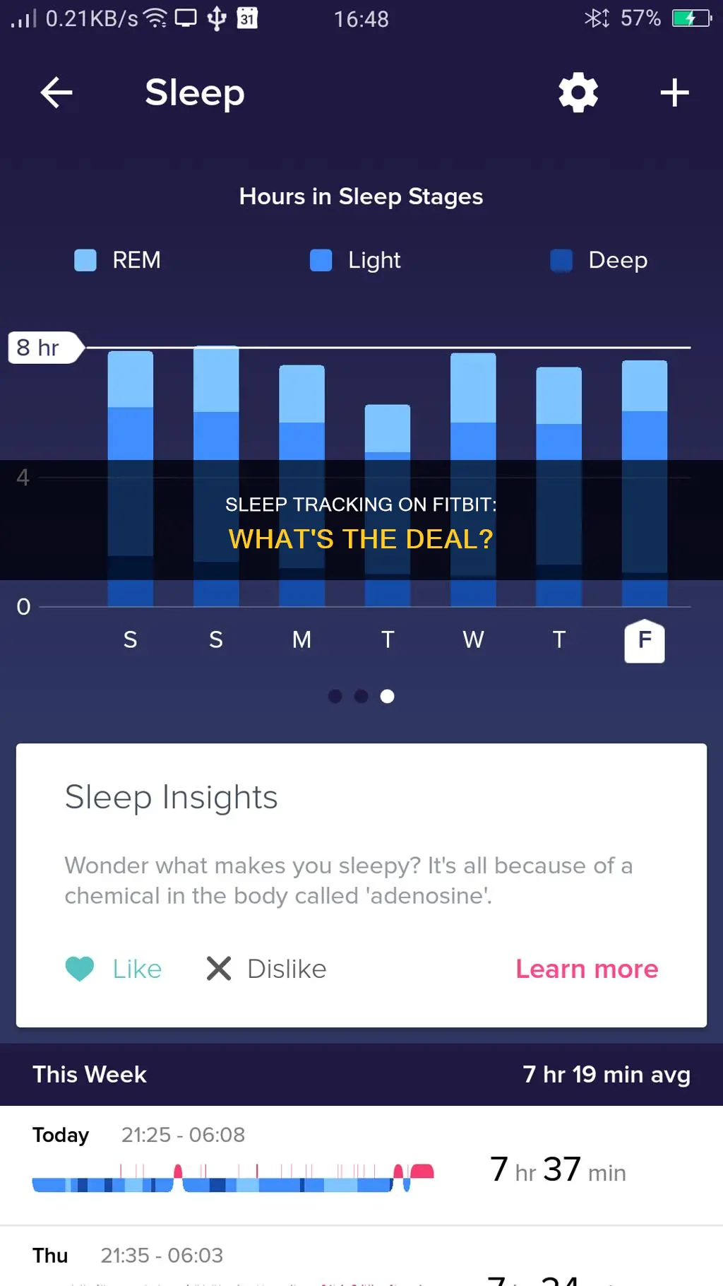 what does add sleep log mean on fitbit versa 2