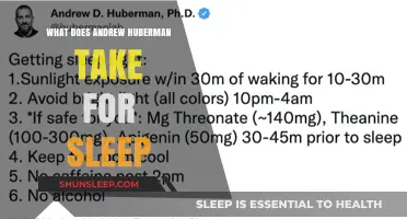 Andrew Huberman's Sleep Routine: Supplements and Tricks