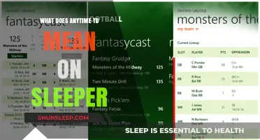 Anytime TD on Sleeper: What Does It Mean?