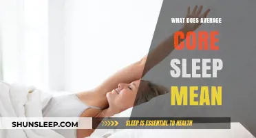 Understanding Core Sleep: What Does It Mean?