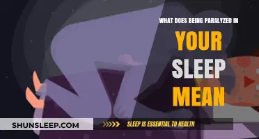 Sleep Paralysis: What Does It Mean to Be Paralyzed Asleep?