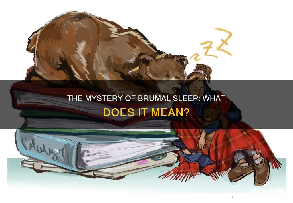 what does brumal sleep mean