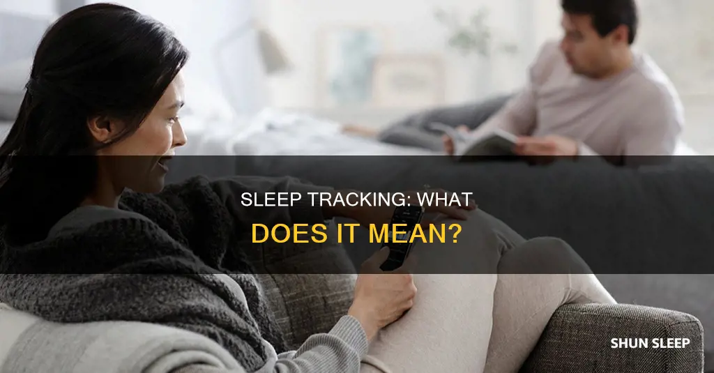 what does checking your sleep mean