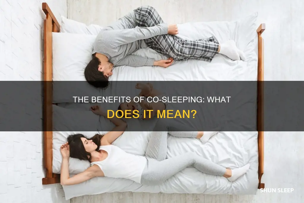 what does co-sleeping mean