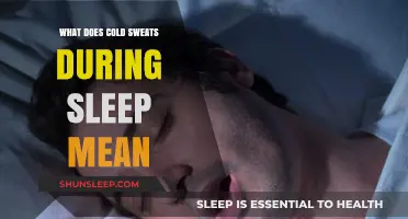 Cold Sweats at Night: What Does It Mean?