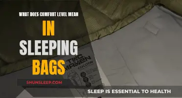How Sleeping Bags' Comfort Levels Affect Your Sleep