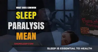 Sleep Paralysis: Understanding the Common Phenomenon