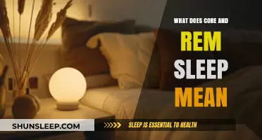 Core and REM Sleep: Understanding Sleep Cycles