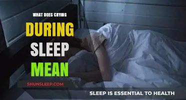 Crying in Sleep: What Does It Mean?
