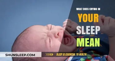 Why Do We Cry in Our Sleep?