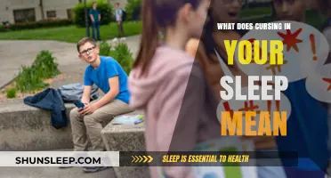 Cursing in Sleep: What Does It Mean?