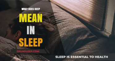 Deep Sleep: Unlocking the Meaning of Restful Slumber