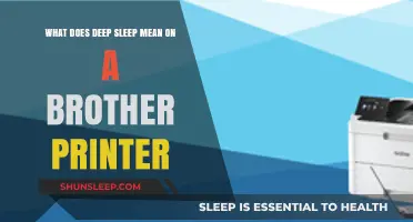 Understanding Deep Sleep Mode on Brother Printers