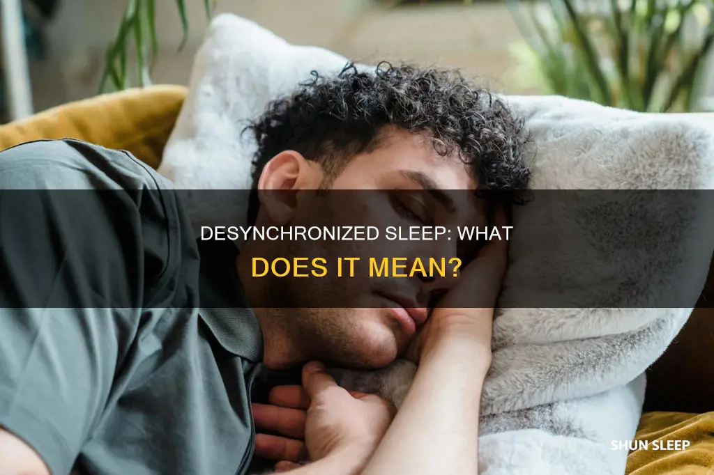 what does desynchronized sleep mean