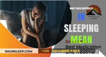 Understanding Sleep Difficulties: What Do They Mean?