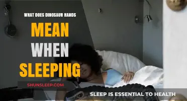 The Mystery of Dinosaur Hands While Sleeping