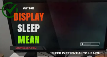 Understanding Display Sleep: What Does It Mean?