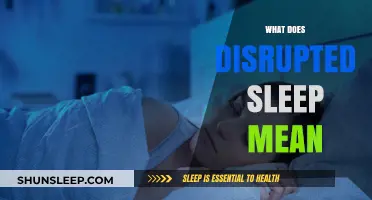 Sleep Disruption: What Does It Mean and Why?