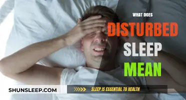 Sleep Disorders: What Does Disturbed Sleep Actually Mean?
