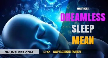 Dreamless Sleep: What Does It Mean?