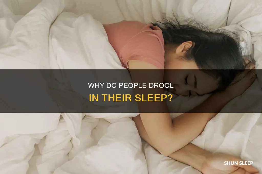 what does drooling during sleep mean
