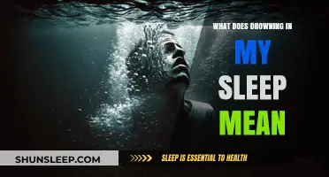 Drowning in Sleep: A Symbolic Warning