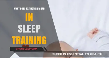 Sleep Training: Extinction and What It Means