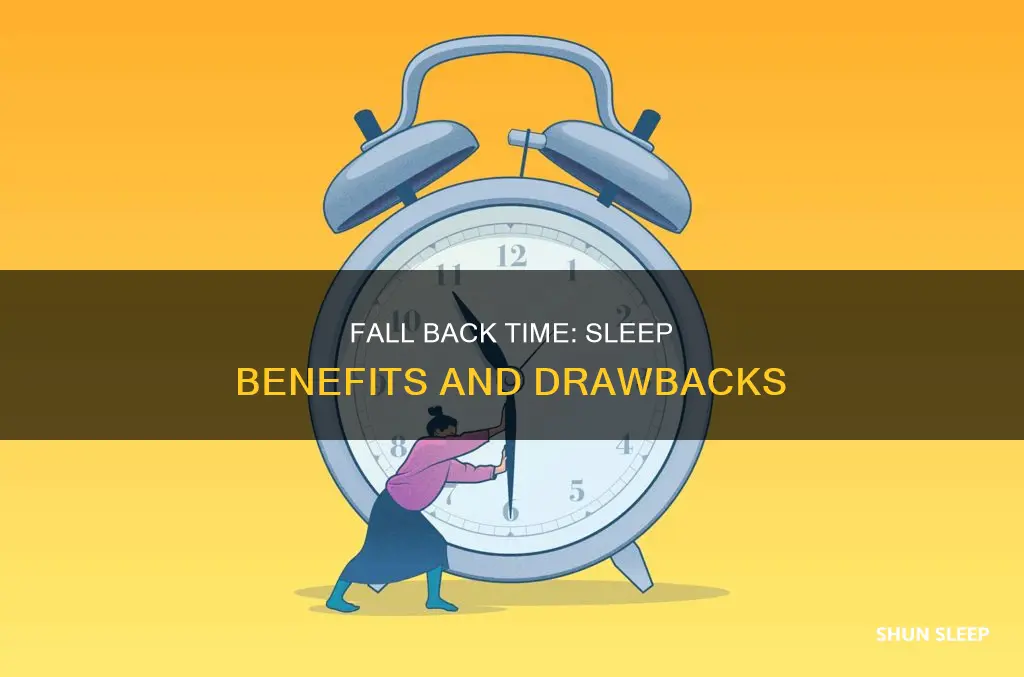 what does fall back time mean for sleep