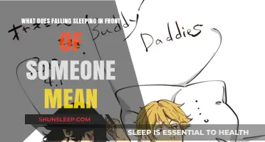 Falling Asleep in Front of Someone: What Does It Mean?