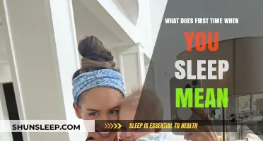 First Night's Sleep: What Does It Mean?