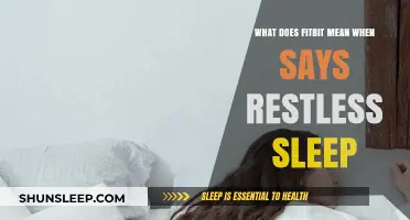 Understanding Fitbit's Restless Sleep Feature
