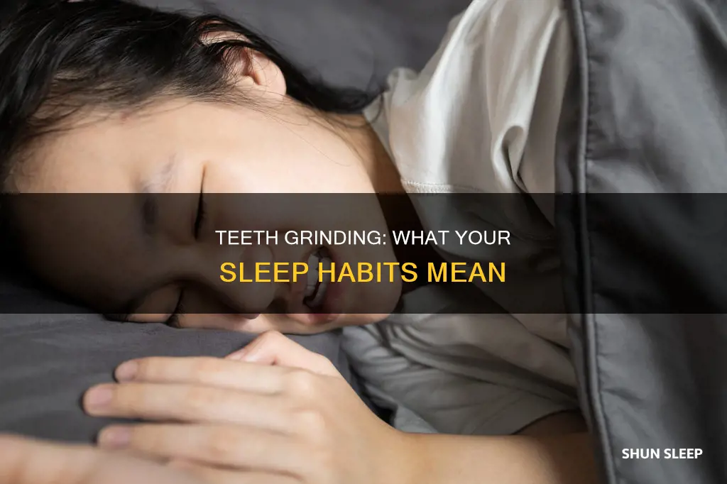 what does grinding teeth in sleep mean