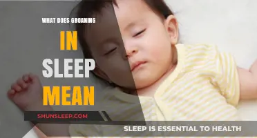 Groaning in Sleep: What Your Body is Trying to Tell You
