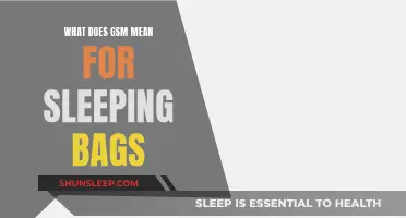 GSM in Sleeping Bags: What Does it Mean?