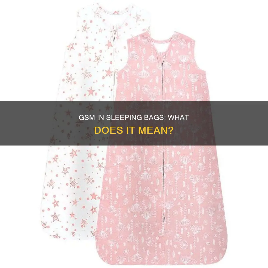 what does gsm mean for sleeping bags
