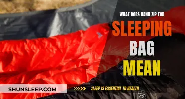 How Hand Zip Design Improves Sleeping Bags