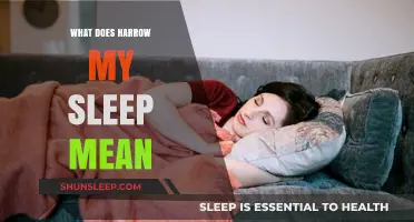 Harrowing Sleep: Understanding the Phrase's Deeper Meaning