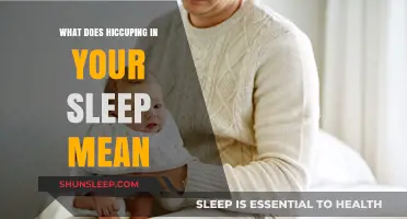 Hiccuping in Sleep: What Your Body is Trying to Tell You