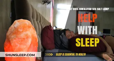 Himalayan Sea Salt Lamp: Enhancing Sleep Quality and Relaxation Naturally
