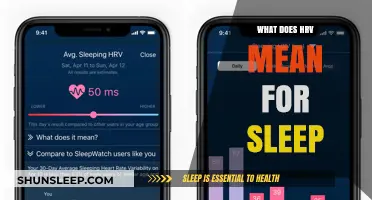 HRV and Sleep: What's the Connection?