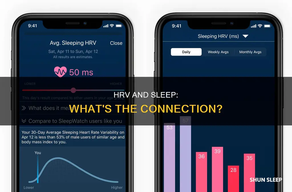 what does hrv mean for sleep