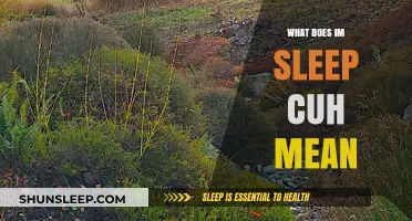 Sleep Cuh: The Meaning Behind the Slang
