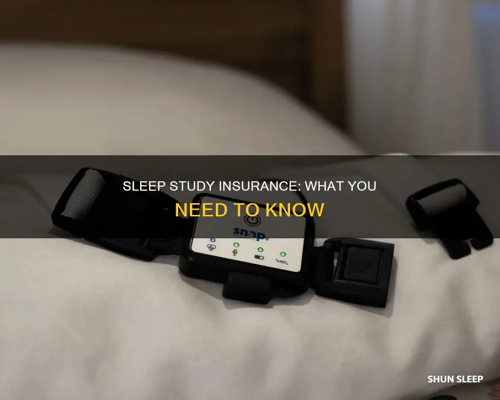 what does insurance use for a sleep study