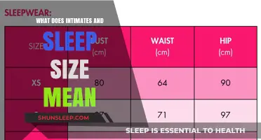 Understanding Intimates and Sleepwear Sizing