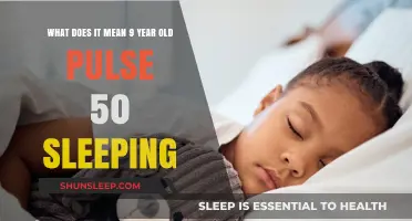 Pulse Rate of Sleeping 9-Year-Olds: What's Normal?