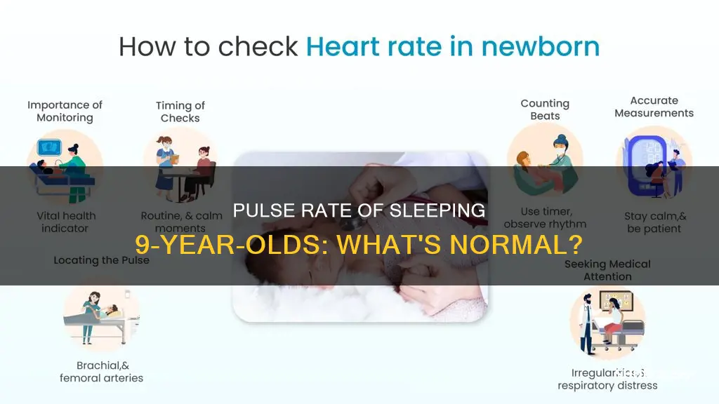 what does it mean 9 year old pulse 50 sleeping
