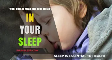 Finger Biting in Sleep: What Does It Mean?